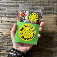 Be Kind Rewind VHS -Retro Vinyl Sticker!
