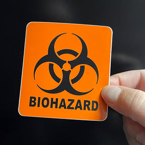 Biohazard Vinyl 3" Sticker