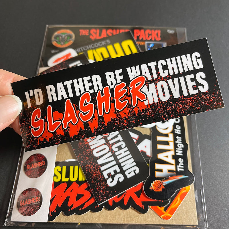 Slasher Sticker Pack!
