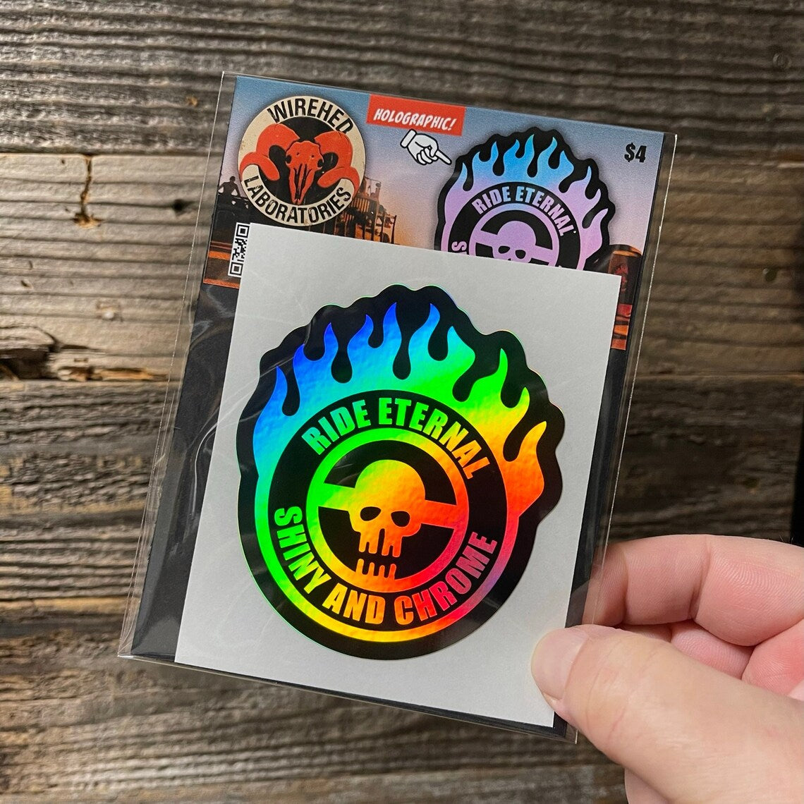 WAR BOY Holographic Sticker!
