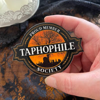 Taphophile Society Sticker