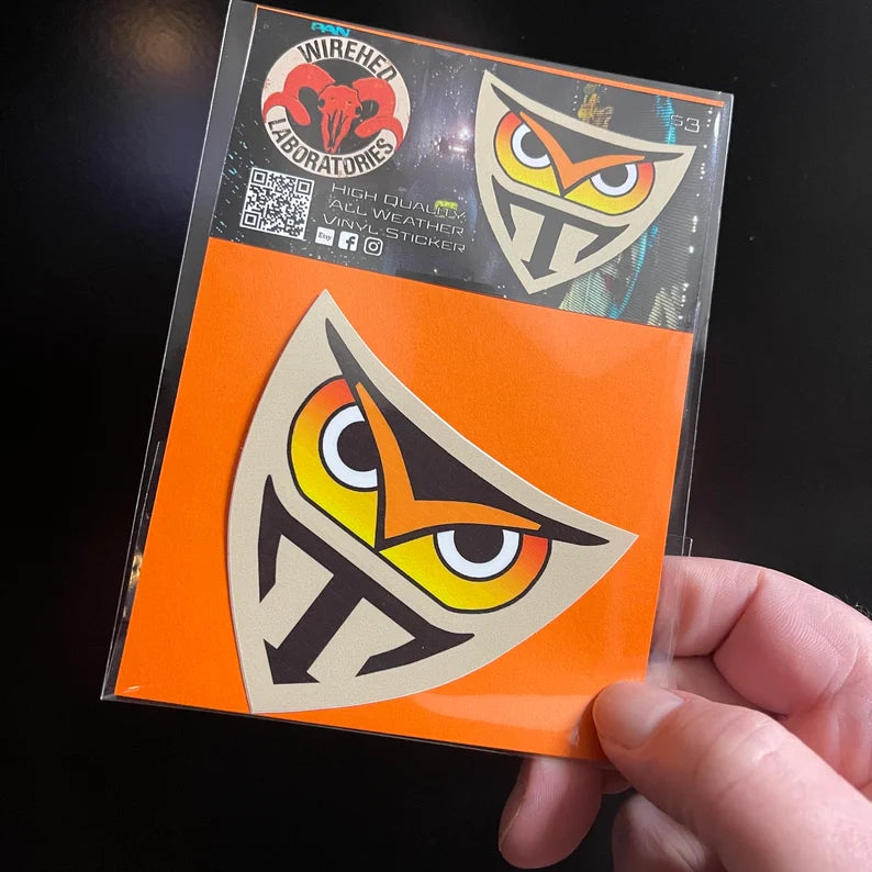Blade Runner Owl Vinyl Sticker! Tyrell Corporation Logo!